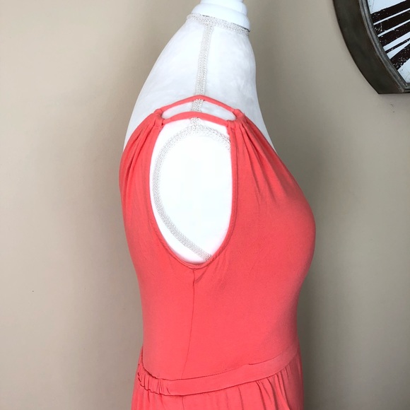Banana Republic Orange Dress, Size: Small - Picture 5 of 8